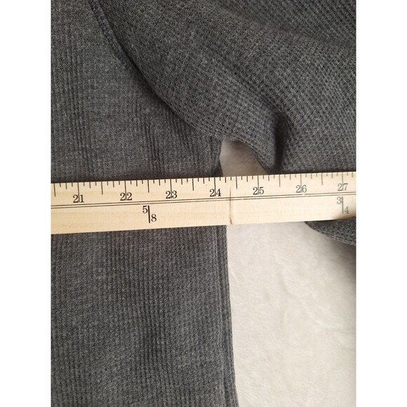 Berkley Jensen Sweatshirt Mens XL Blue Sherpa Lined Thermal Henley Pullover NWT - Picture 7 of 10